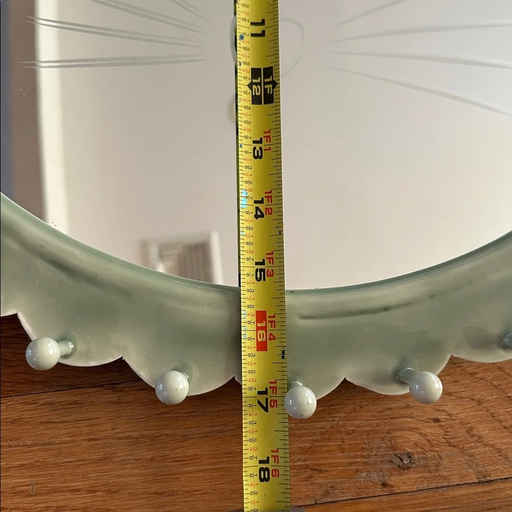 Retired Pottery Barn Kids Kitty Mirror with Hooks